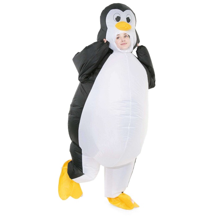 Inflatable penguin costume for Adults